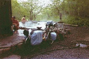 outdoor onsen(Hot spring)